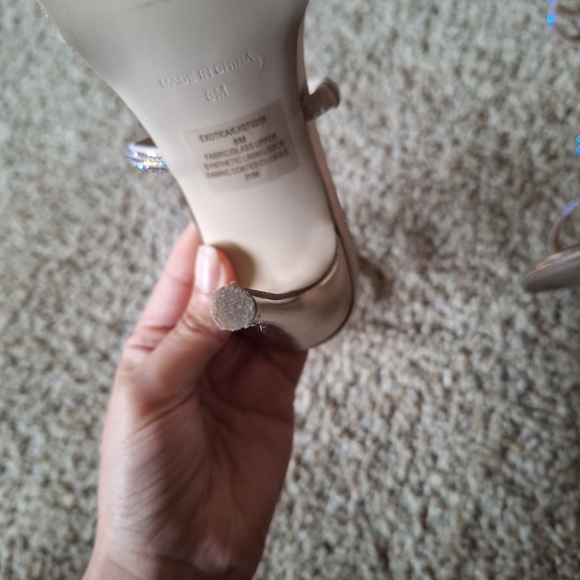 Steve Madden Exotica Blush Stiletto Sz 8 - Picture 14 of 15